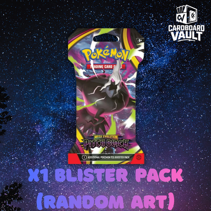 Pokemon - TCG - Mega Evolution Pitch Black Blister Pack