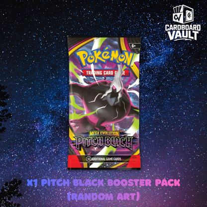 Pokémon TCG: Mega Evolution ME05 - Pitch Black Booster Pack (Assorted)