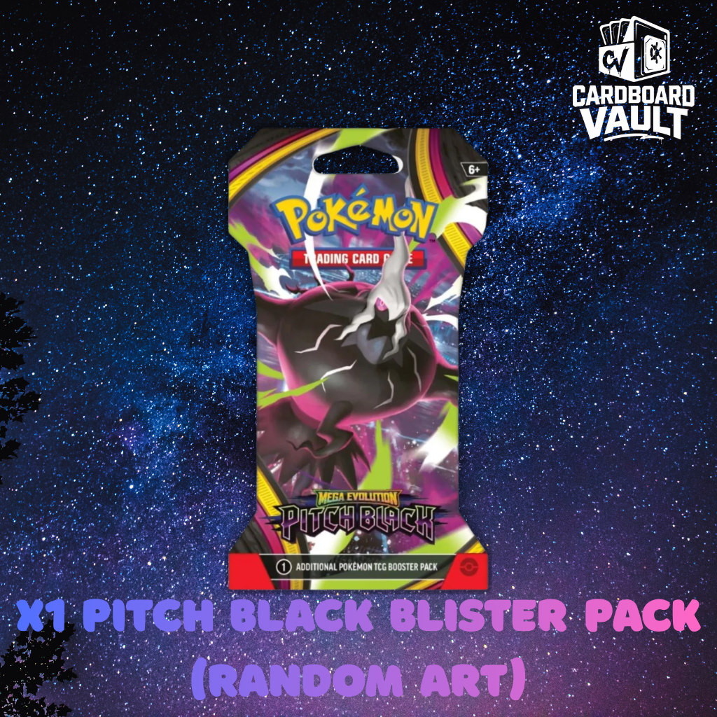 Pokémon TCG: Mega Evolution ME05 - Pitch Black Blister Pack (Assorted)
