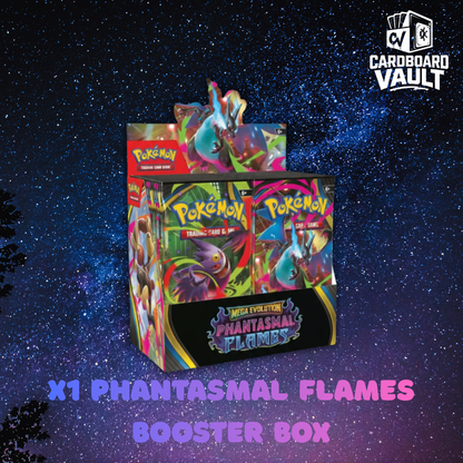 Pokémon TCG: Mega Evolution ME02 - Phantasmal Flames Booster Box