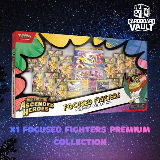 Pokémon TCG: Mega Evolution—Ascended Heroes Focused Fighters Premium Collection