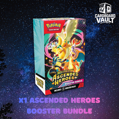 Pokémon TCG: Mega Evolution—Ascended Heroes Booster Bundle