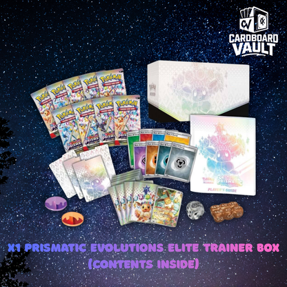 Pokémon TCG: Scarlet & Violet 8.5 - Prismatic Evolutions Elite Trainer Box (ETB)