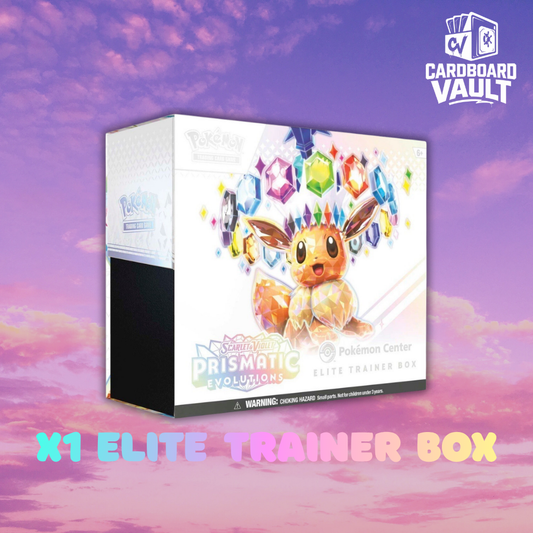 POKÉMON TCG Scarlet & Violet 8.5: Prismatic Evolutions Elite Trainer Box (ETB)