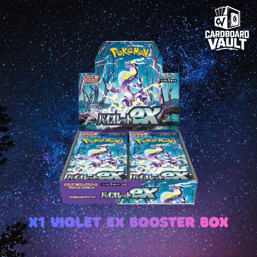 Violet EX Pokemon Japanese Booster Box [SV1V]