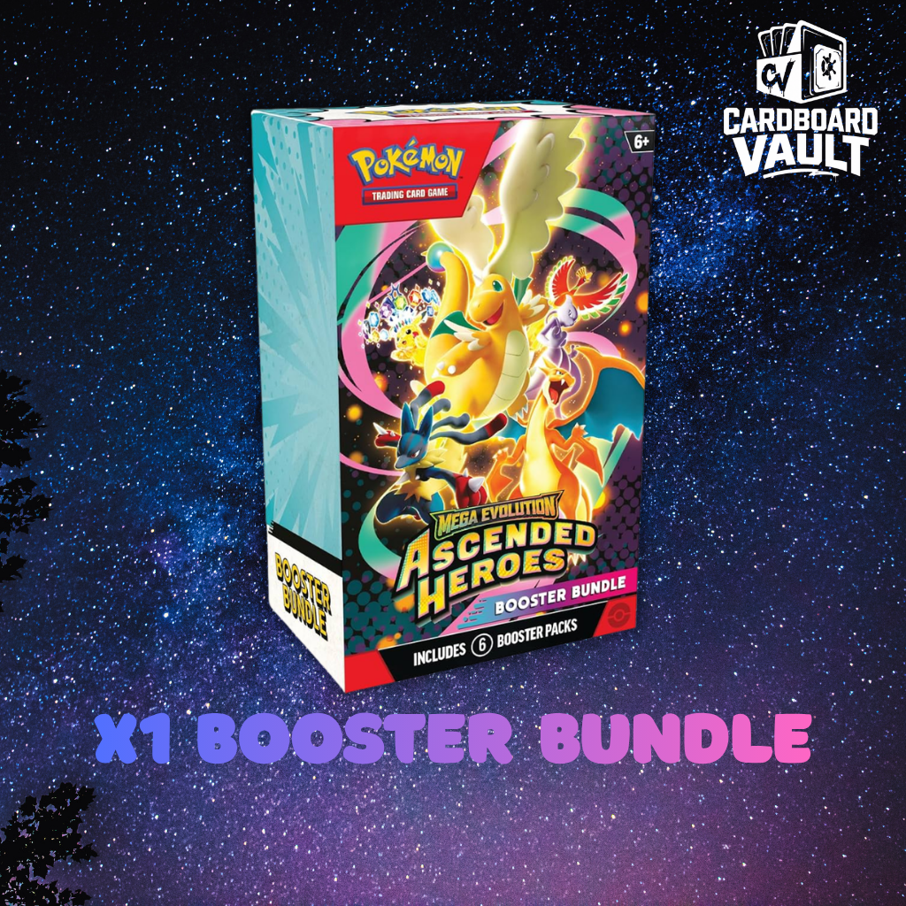 Pokemon TCG: Mega Evolutions - Ascended Heroes Booster Bundle