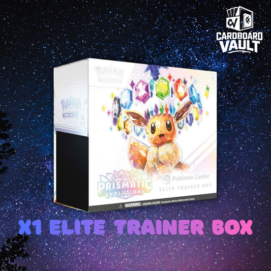 POKÉMON TCG Scarlet & Violet 8.5: Prismatic Evolutions Elite Trainer Box (ETB)