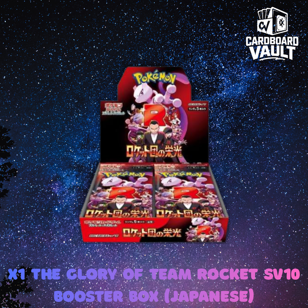 Pokémon TCG: The Glory of Team Rocket Booster Box SV10 (Japanese)