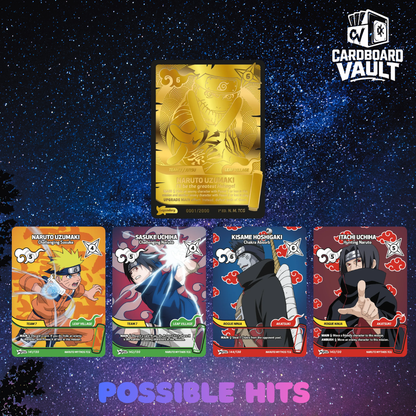 Naruto Mythos Booster Pack - 1st Edition - Konoha Shido Set (Europe Exclusive)