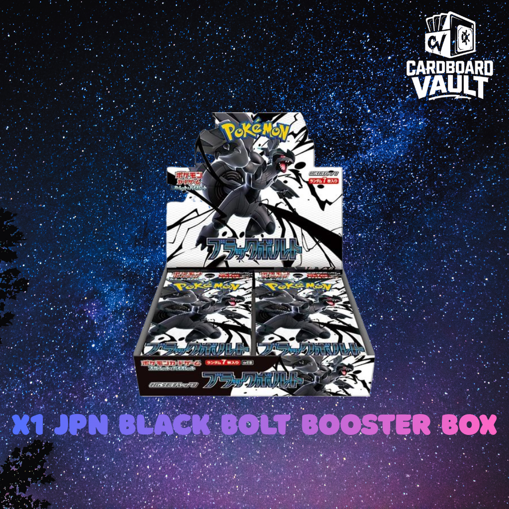 Black Bolt SV11B Booster Box - Japanese Pokémon TCG
