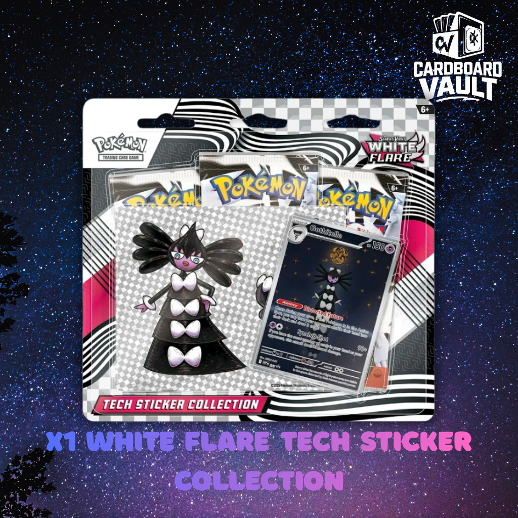 Pokemon TCG: Scarlet & Violet 10.5 - White Flare Tech Sticker Blister