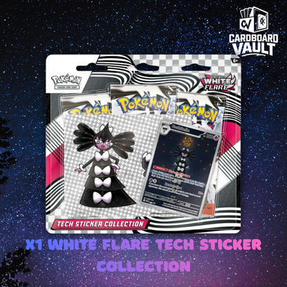Pokemon TCG: Scarlet & Violet 10.5 - White Flare Tech Sticker Blister