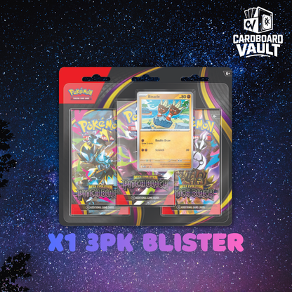 Pokemon Mega Evolution Pitch Black 3-Pack Blister