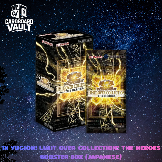 YuGiOh! Limit Over Collection: The Heroes Booster Box (Japanese)