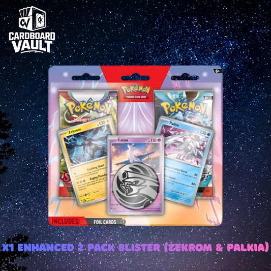 Pokémon TCG: Enhanced 2 Pack Blister (Zekrom & Palkia)