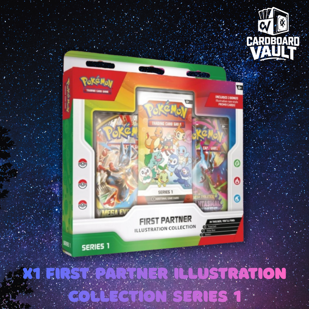Pokemon Trading Card Game: First Partner Illustration Collection Series 1