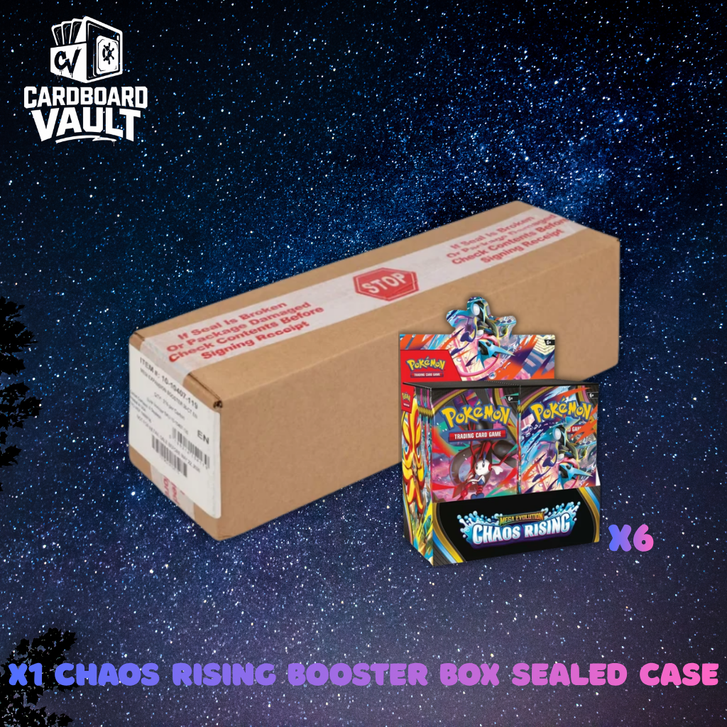 Pokémon TCG: Mega Evolution - Chaos Rising Booster Box Factory Sealed Case
