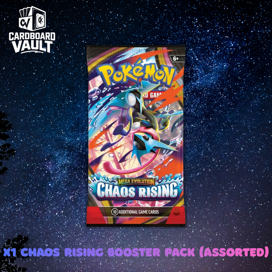 Pokémon TCG: Mega Evolution - Chaos Rising Booster Pack (Assorted)