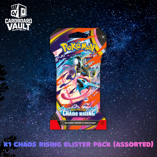 Pokemon TCG: Mega Evolution - Chaos Rising Blister Pack (Assorted)