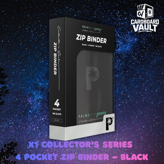 Palms Off Gaming | Collector's Series 4 Pocket Zip Binder