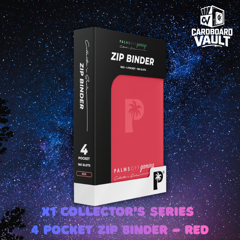 Palms Off Gaming | Collector's Series 4 Pocket Zip Binder