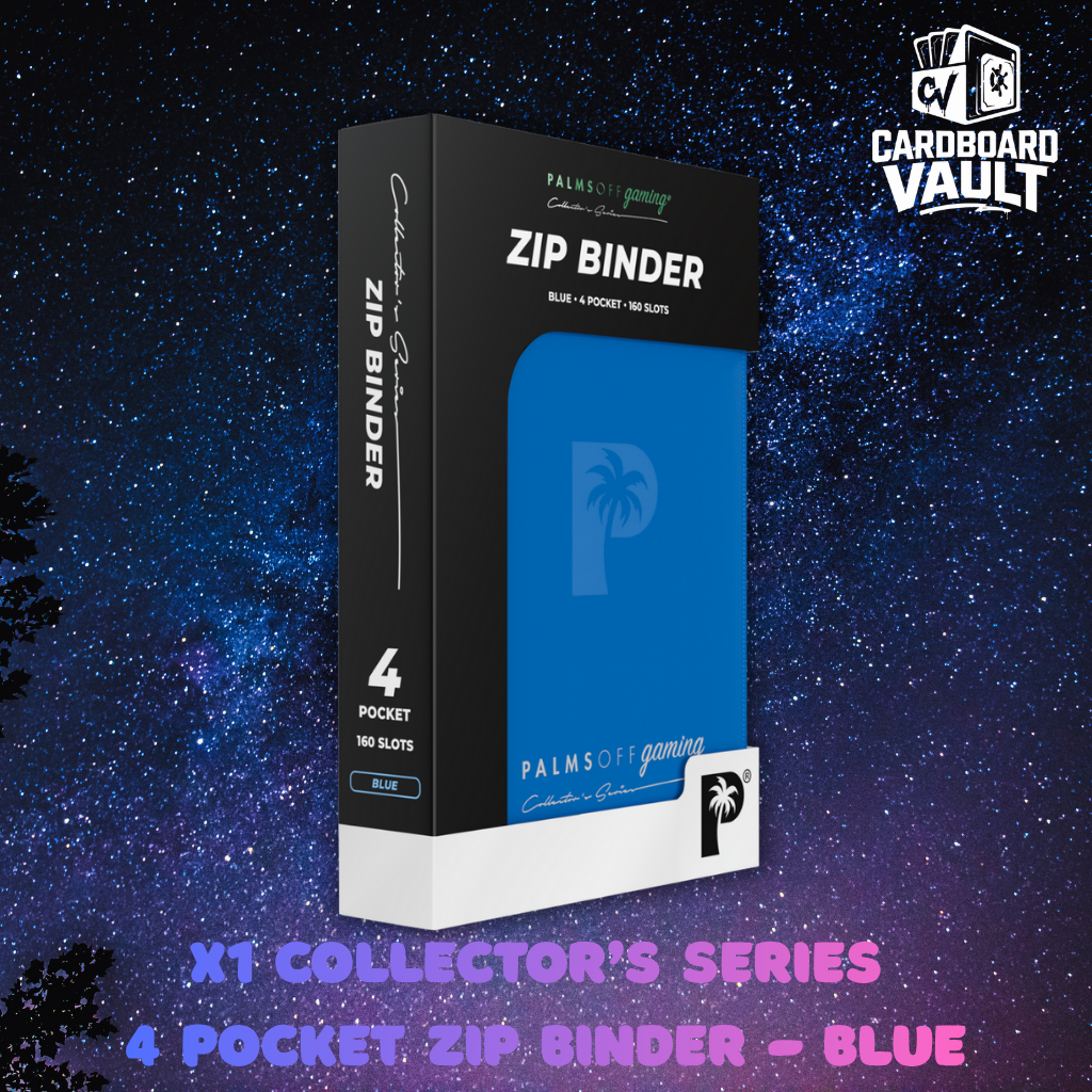 Palms Off Gaming | Collector's Series 4 Pocket Zip Binder