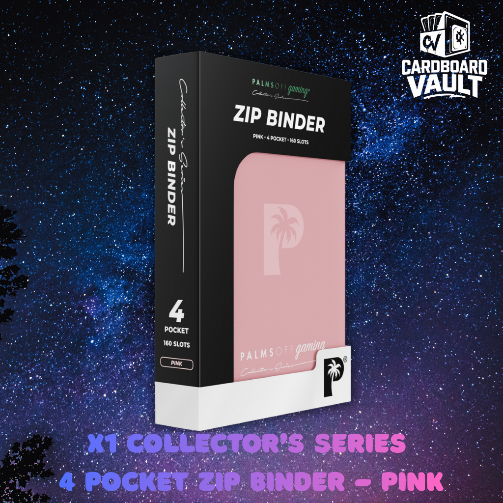 Palms Off Gaming | Collector's Series 4 Pocket Zip Binder