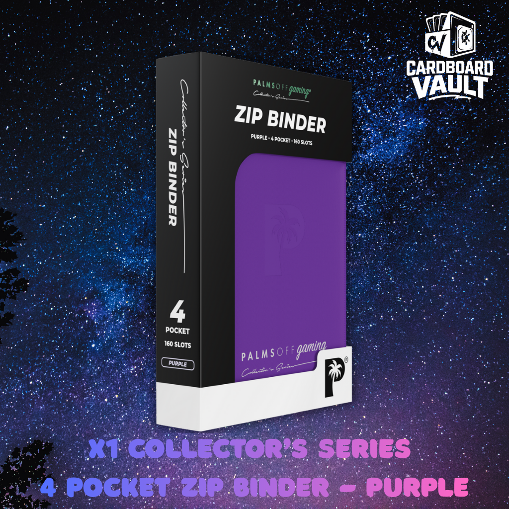 Palms Off Gaming | Collector's Series 4 Pocket Zip Binder