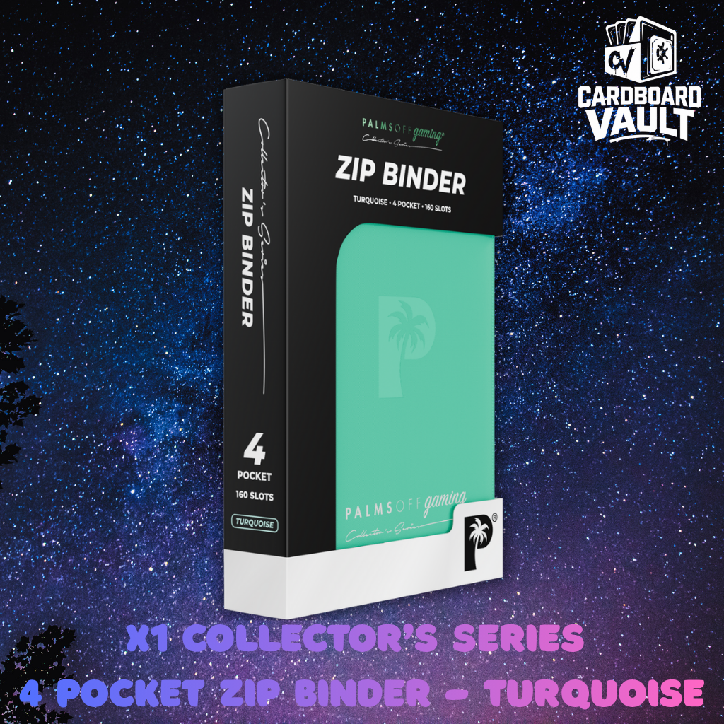 Palms Off Gaming | Collector's Series 4 Pocket Zip Binder