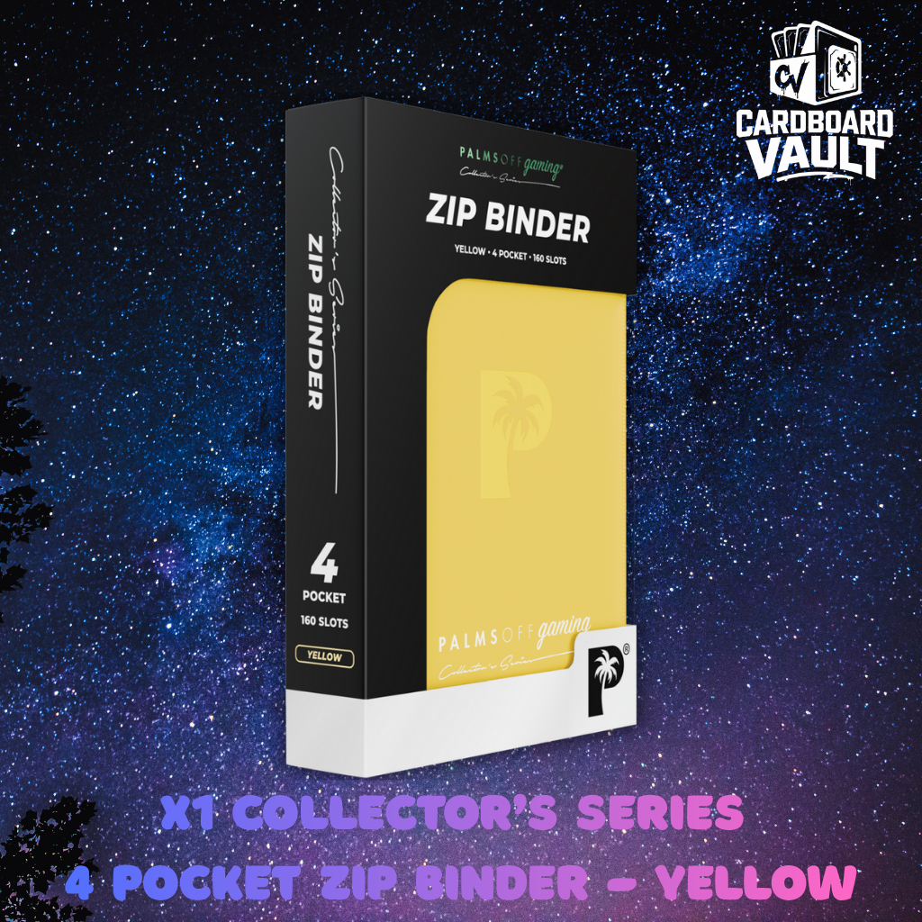 Palms Off Gaming | Collector's Series 4 Pocket Zip Binder