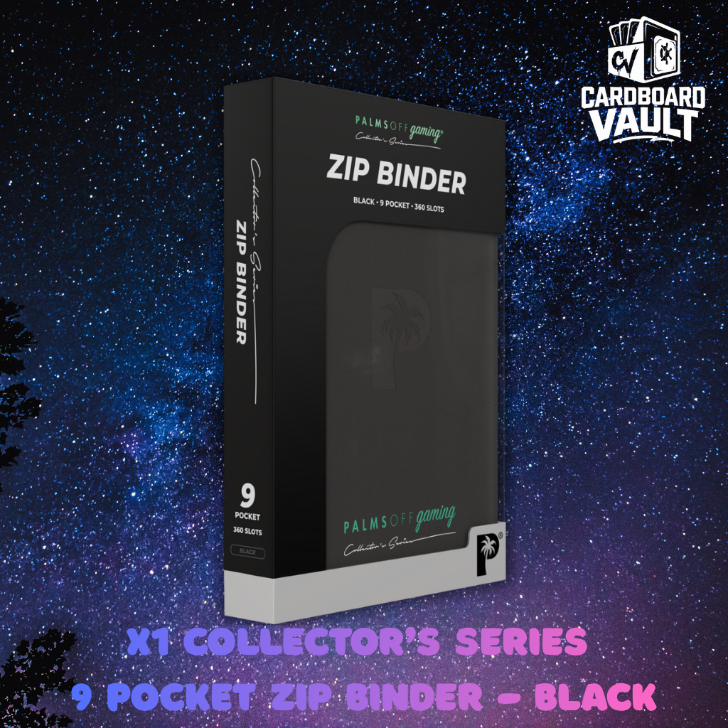 Palms Off Gaming | Collector's Series 9 Pocket Zip Binder
