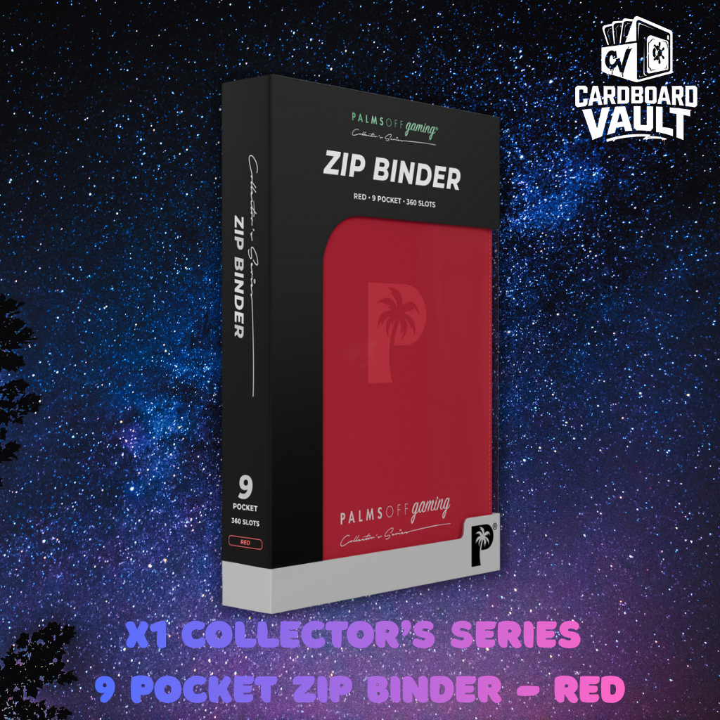 Palms Off Gaming | Collector's Series 9 Pocket Zip Binder