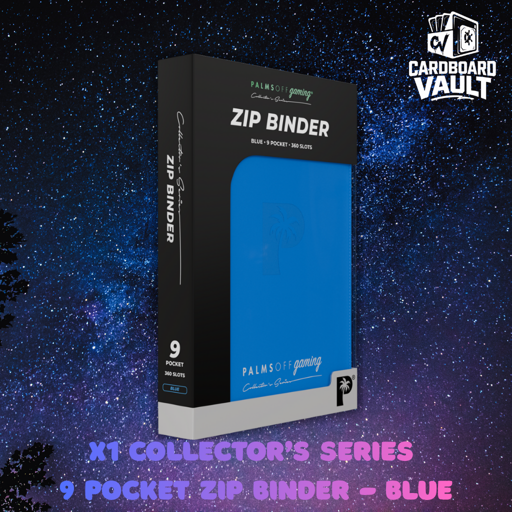 Palms Off Gaming | Collector's Series 9 Pocket Zip Binder