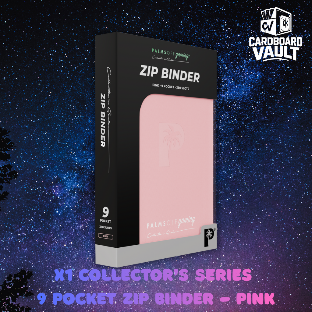 Palms Off Gaming | Collector's Series 9 Pocket Zip Binder