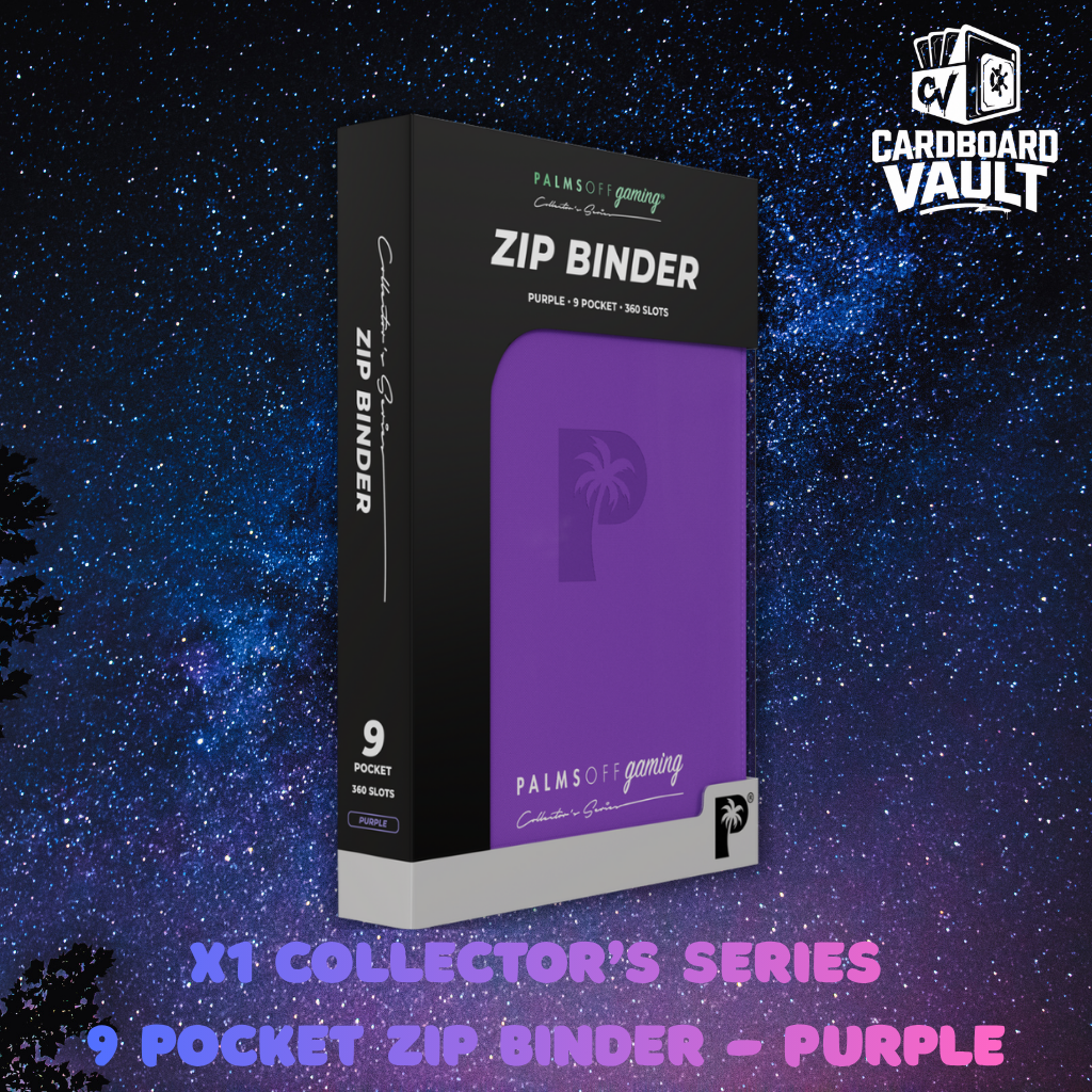 Palms Off Gaming | Collector's Series 9 Pocket Zip Binder