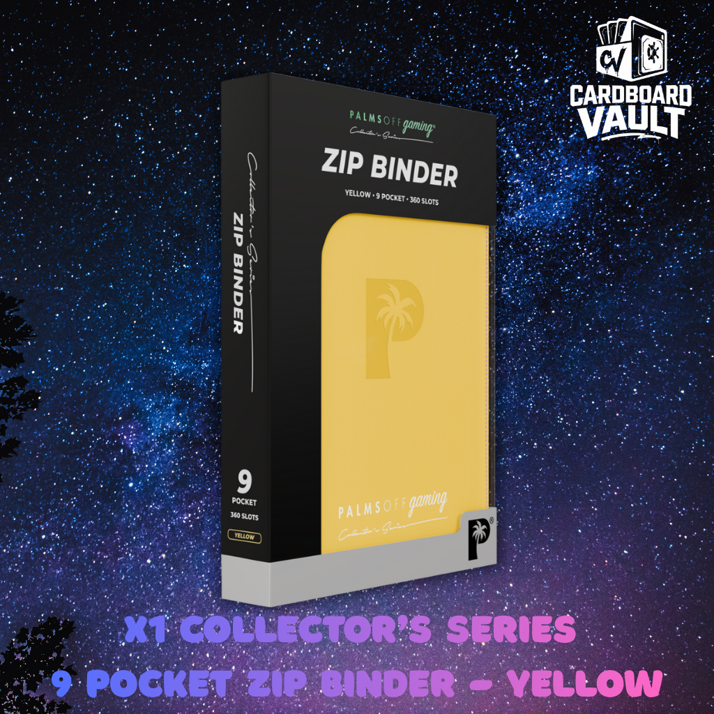 Palms Off Gaming | Collector's Series 9 Pocket Zip Binder