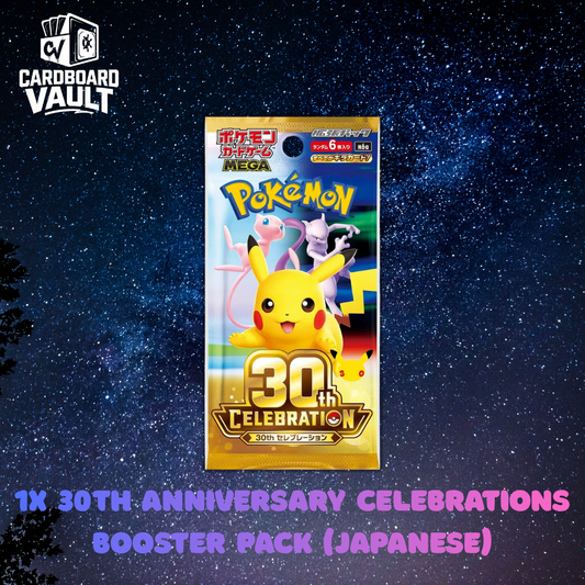 Pokémon TCG MEGA 30th Celebration M6a Japanese booster pack