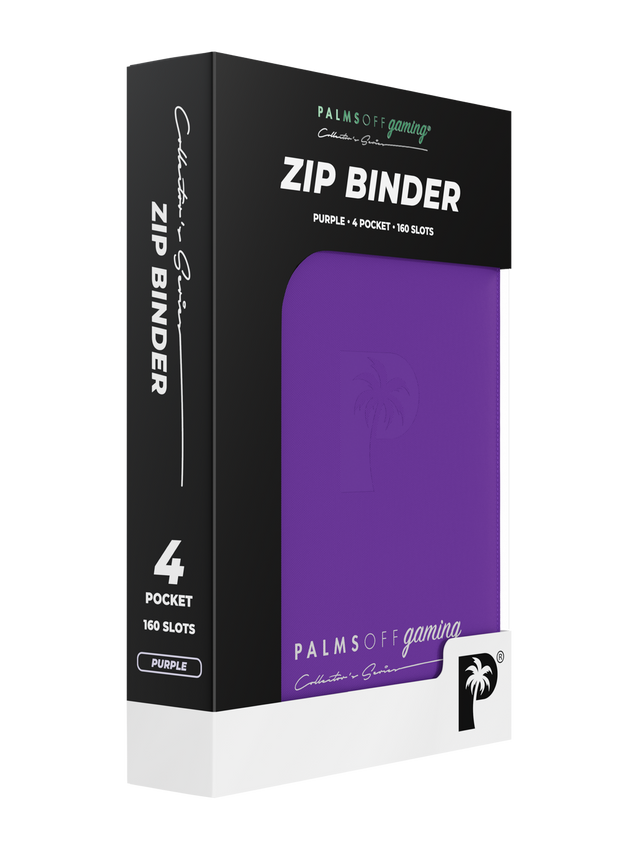 Collector's Series 4 Pocket Zip Binder