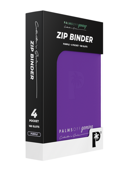 Collector's Series 4 Pocket Zip Binder