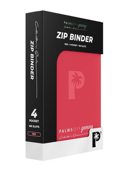 Collector's Series 4 Pocket Zip Binder