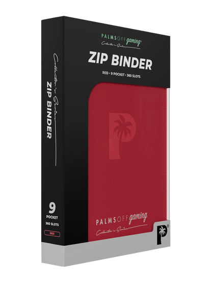 Collector's Series 9 Pocket Zip Binder