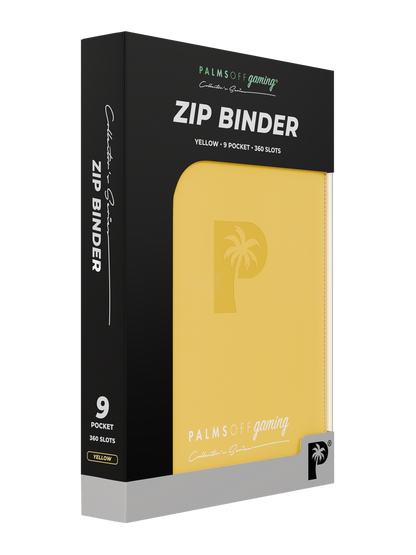 Collector's Series 9 Pocket Zip Binder