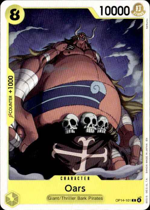Oars OP14-101 Common The Azure Sea's Seven One Piece Near Mint