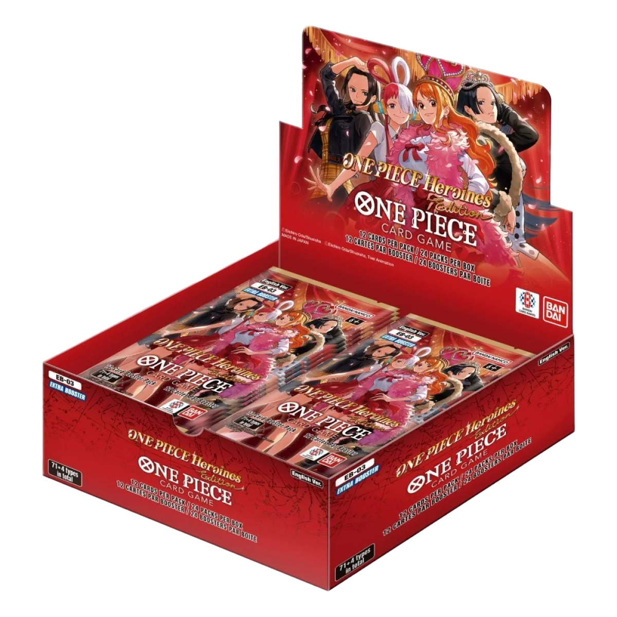 One Piece Card Game: Extra Booster Box – Heroines Edition [EB-03]