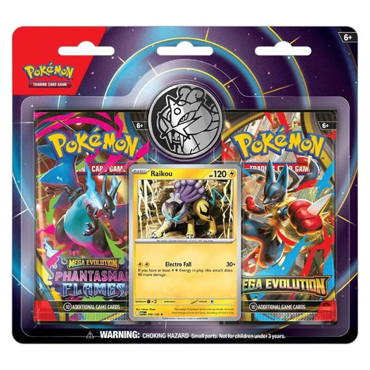 Pokémon - TCG - Raikou 2-Pack Blister